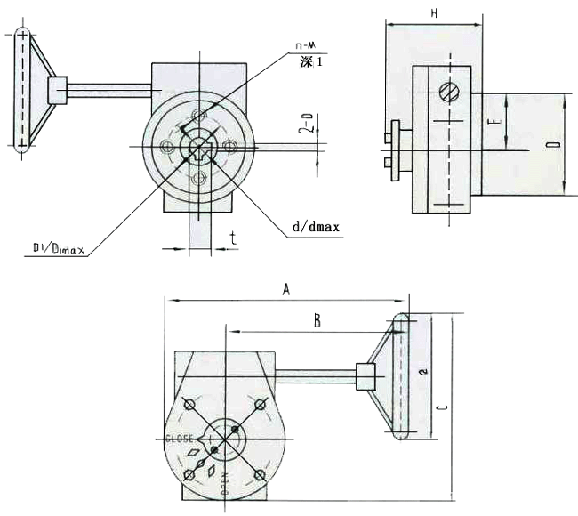 XJ系列閥門減速器