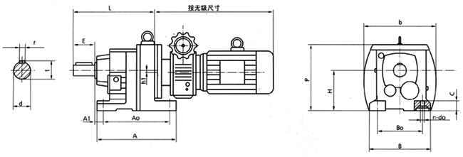 MB-RC系列組合型變速器