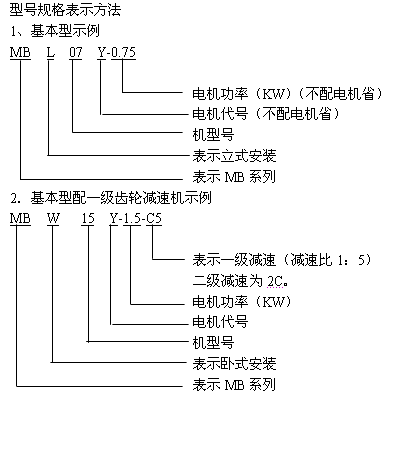 MB系列行星摩擦機(jī)械無(wú)級(jí)減速器